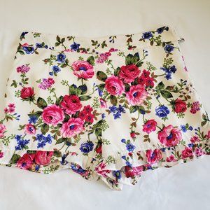Adorbz Forever 21 Tap Pant Skort with Sweet Floral Design and Fun Details
